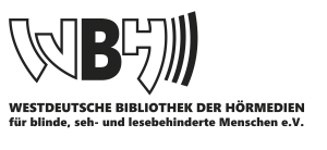 Logo der Westdeutschen Blindenhörbücherei