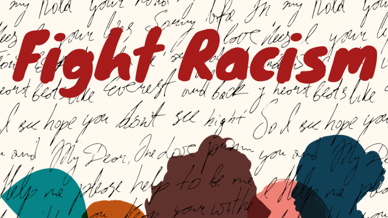 Plakat "Starke Worte - Poesie gegen Rassismus "
